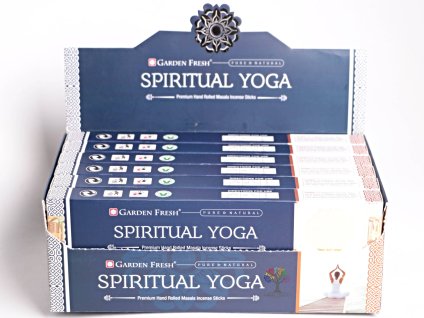 Vonné tyčinky Garden Fresh Premium Spiritual Yoga - vůně k duševnímu cvičení - 12 ks - #32