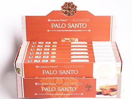 Vonné tyčinky Garden Fresh Premium Palo Santo - vůně posvátné dřevo - 12 ks - #35