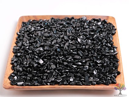 Tromlované kamínky Turmalínu S - kameny o velikosti 15 - 25 mm - 1kg - Brazílie