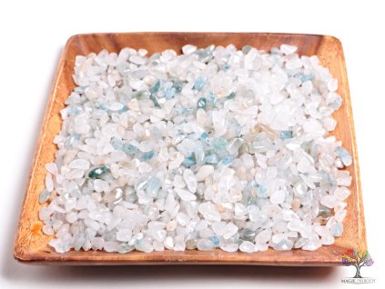 Tromlované kamínky Apatit v křemeni (Aqualite) S - kameny o velikosti 15 - 25 mm - 1kg - Afrika + sleva 5% po registraci na většinu zboží + dárek k objednávce