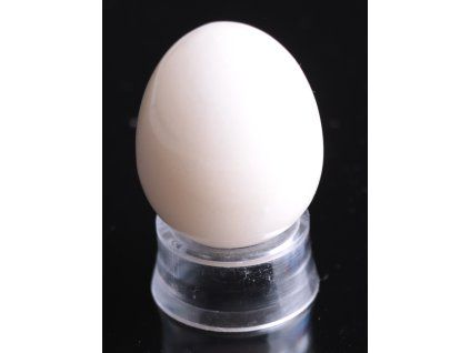 Yoni stone egg White quartz #112 + base