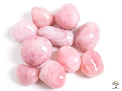 Tromlované kamínky Růženín JUMBO XL - kameny o velikosti 70 - 110 mm - 1kg - Madagaskar