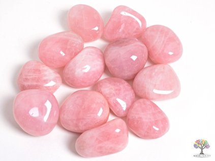 Tromlované kamínky Růženín JUMBO - kameny o velikosti 50 - 70 mm - 1kg - Madagaskar