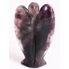 Anioł Fluoryt 75x45 mm - Anioł z naturalnego kamienia #02