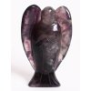 Anioł Fluoryt 75x45 mm - Anioł z naturalnego kamienia #02