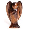 Anděl Tygří oko 75x45 mm - Anděl z přírodního kamene #02