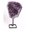 Ametyst drúza na stojaku - najwyższa jakość - 1,360 kg #105