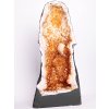 Citrínová geoda 15.7 Kg + vzácný kalcit - Top kvalita #02 - Brazílie