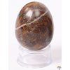 Yoni stone egg Jasper breccia #121 + stand