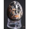 Yoni stone egg Silver Jasper #108 + stand