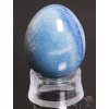 Yoni kamenné vajíčko Křemen modrý #102 + podstavec
