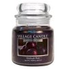 01 village candle vonna svicka ve skle svestka a paculi patchouli plum 16oz