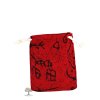 Torba prezentowa – woreczek w czerwony wzór 10x12 cm – 19