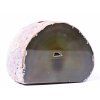 Candle holder - Natural agate - 1.430 kg - #71