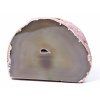 Candle holder - Natural agate - 1.430 kg - #71