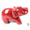 Słoń Jaspis czerwony 50 x 35 mm - Słoń z naturalnego kamienia #05