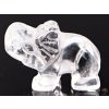 Słoń z kryształu 30 x 20 mm - Słoń z naturalnego kamienia #13