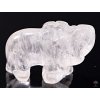 Słoń z kryształu 30 x 20 mm - Słoń z naturalnego kamienia #13
