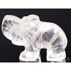 Słoń z kryształu 30 x 20 mm - Słoń z naturalnego kamienia #13