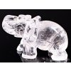 Slon Křišťál 50 x 35 mm - Slon z přírodního kamene #14