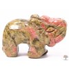 Slon Unakit 30 x 20 mm z přírodního kamene #ZB38