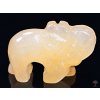 Slon Kalcit žlutý 30 x 20 mm z přírodního kamene #ZB48