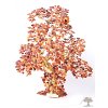 Bursztynowe drzewko szczęścia - bonsai - 45 cm - D18 + opakowanie prezentowe #140