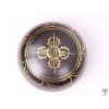 Miska tybetańska - misa dźwiękowa 14 cm - 620 g z pałeczką #116