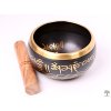 Tibetská miska - zpívající mísa 14 cm - 620 g s paličkou #116