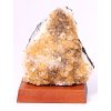 Citrín drúza na dřevěném podstavci - Top kvalita - 0.410 Kg #138