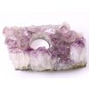 Ametyst drúza svícen - 1.780kg - svícen na svíčku přírodní #107