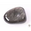Tumbled stone Obsidian silver M size 20 - 35 mm - USA #183