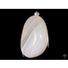 Přívěsek z kamene Achát bílý vel. M - #07