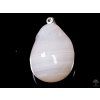 Pendant from white agate size M - #07