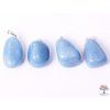 Angelite stone pendant, size M - #10