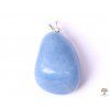 Angelite stone pendant, size M - #10