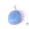 Angelite stone pendant, size M - #10