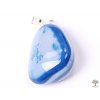 Přívěsek z kamene Achát modrý vel. M - #15