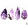 Amethyst stone pendant size M #17