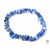 Náramek Kyanit tromlovaný #64 - z přírodních kamenů