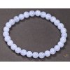 Náramek Chalcedon - 6 mm kuličky #80 - z přírodních kamenů + sleva 5% po registraci na většinu zboží + dárek k objednávce