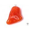 Carnelian stone pendant, size M - #19