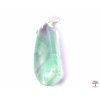 Rainbow fluorite stone pendant, size M - #20