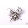 Náušnice Magnezit 8 mm kuličky #02