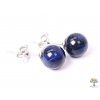 Sodalite earrings, 8 mm beads #10