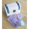 Magická truhlička s krystaly ametystu - #01