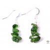 Diopside stone earrings #71