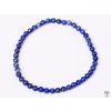 Náramek Lapis Lazuli - 4 mm kuličky #108 - z přírodních kamenů