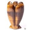 Anděl Tygří oko 50x30 mm - Anděl z přírodního kamene #ZB101