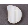 Tumbled stone Agate white M sizes 20 - 30 mm - India #01